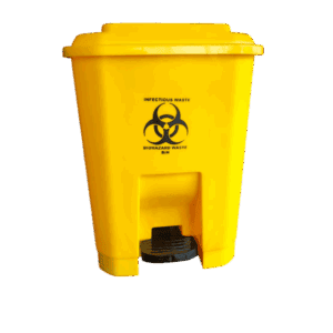 30L Yellow Biohazard Dustbin Kenya for safe medical waste disposal in hospitals and clinics