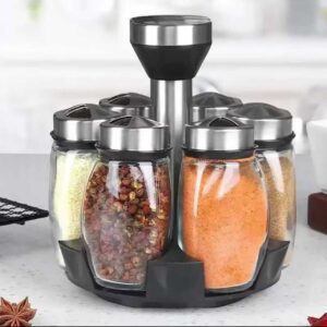 7PCS Glass Spice Jar Set Kenya
