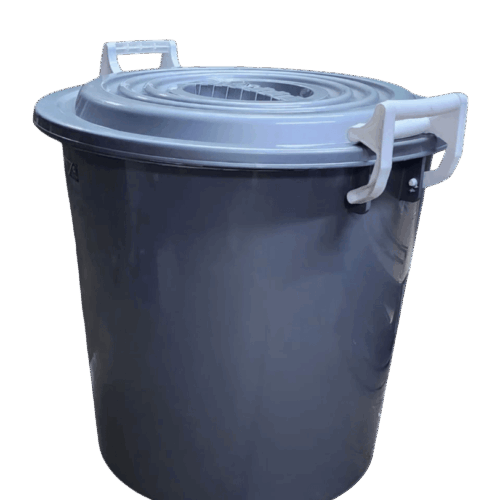 Complast 100L Grey Heavy duty Bin Kenya | Lockable Storage Bin