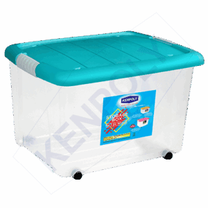 Kenpoly 60L Storage Box Kenya – Heavy Duty Plastic Container with Lid