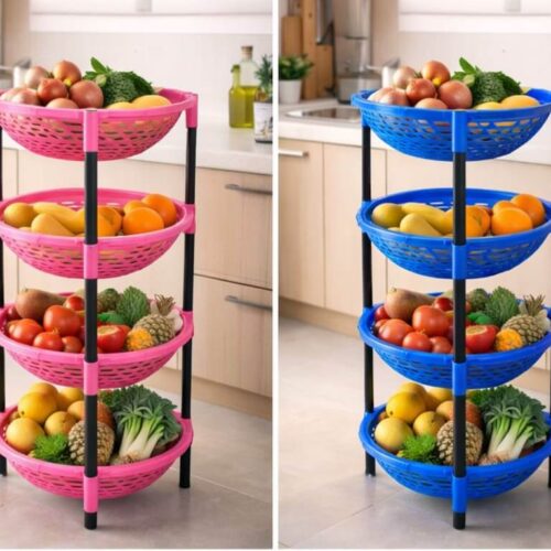Kenstar 4 Tier Fruit Round Trolley Kenya