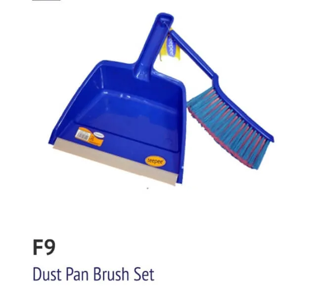 F9 Teepee dust pan and brush set in Kenya