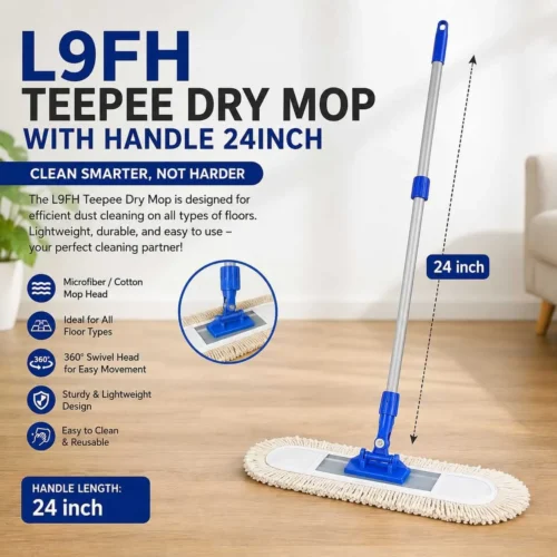 Teepee Dry Mop with Handle 24 Inch Kenya